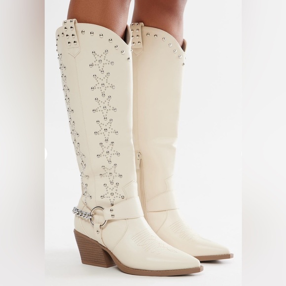 Studded Cowgirl Boots - Picture 2 of 5